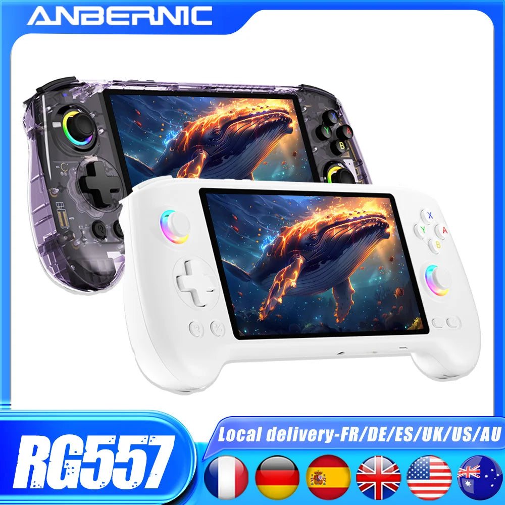 ANBERNIC RG557 Tragbare AMOLED Konsole